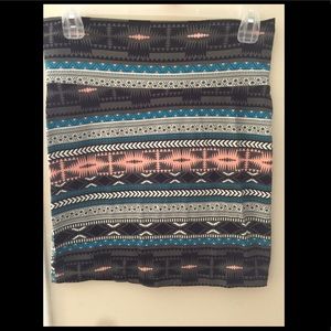 Stretchy Mini Skirt Sz Med